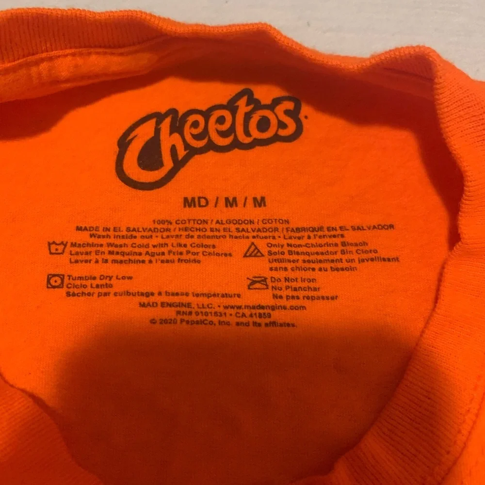 Flamin' Hot Crunchy Kids T-Shirt - Bold Orange